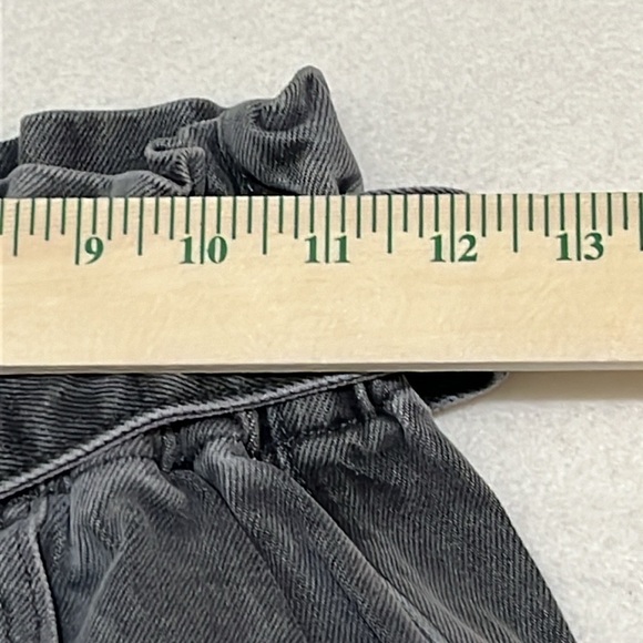 Vervet‎ High Rise Denim Jean Shorts Womens Size XS Black NWT - Picture 8 of 9